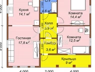 Каркасный дом 9x10, проект Великий Новгород