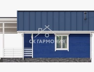 Каркасный дом 9x9, проект Егорьевск