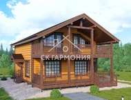 Каркасный дом 8x12, проект Новороссийск