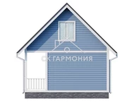 Каркасный дом 6x6, проект Петрозаводск