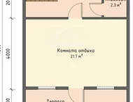 Каркасный дом 7.5x8, проект Смоленск