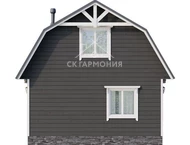 Каркасный дом 6x4, проект Климовск