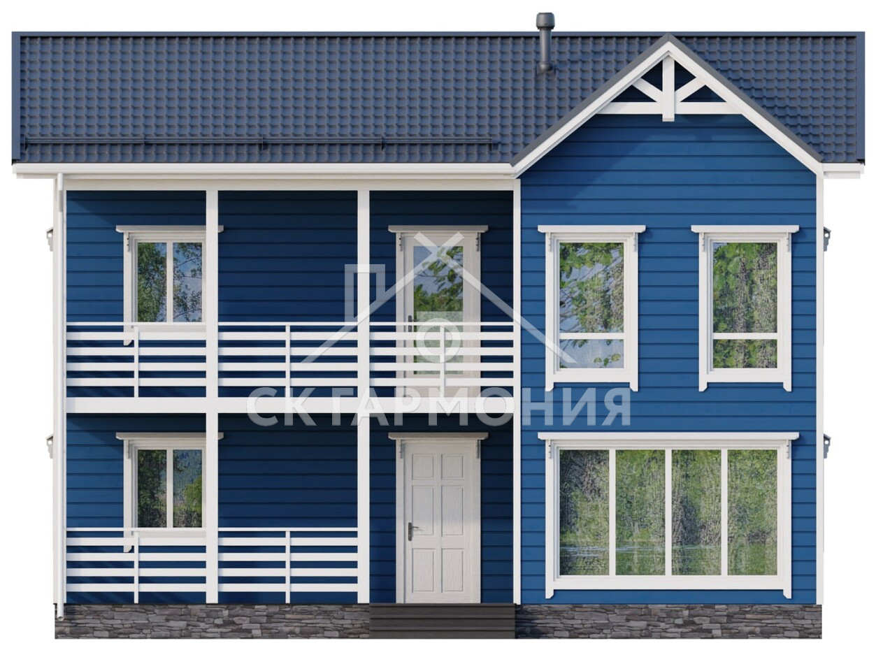 Каркасный дом в Тихорецке заказать